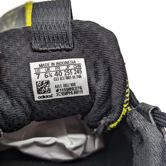 Adidas Men Vigor Black Yellow ACG Trail Hike Bounce Running Sneakers shoes sz 7 - Picture 8 of 11